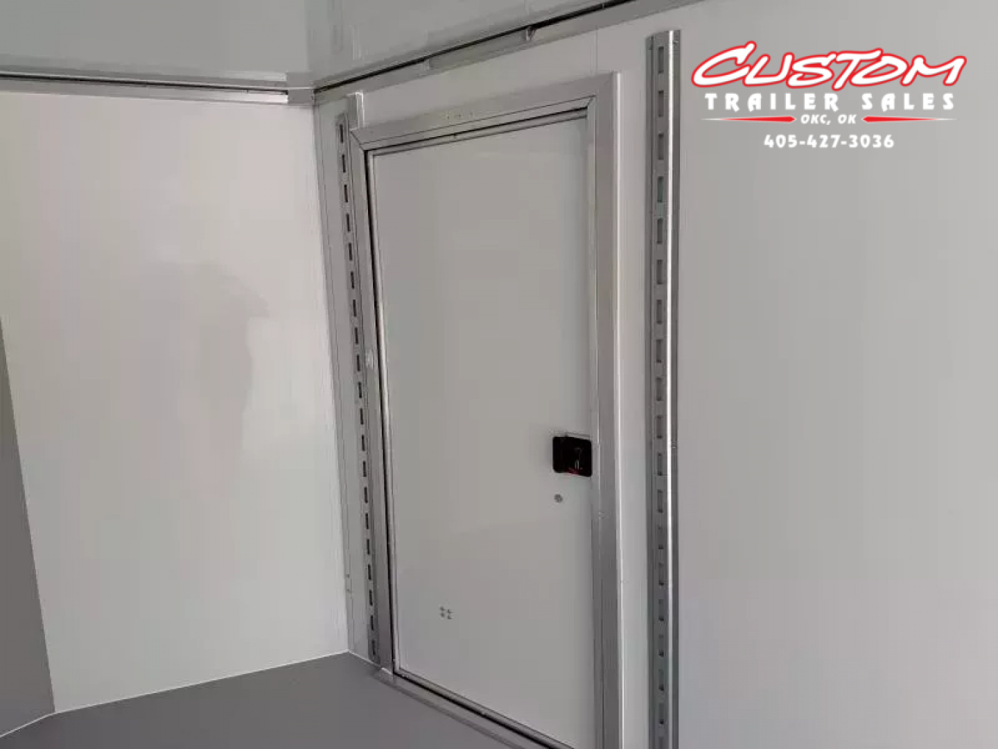 New #001371 2025 CELLTECH TA3 7 X 16 TANDEM AXLE ALL STEEL ENCLOSED W/ REAR RAMP DOOR