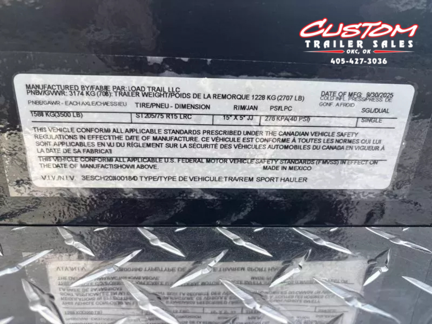 New #001840 2026 LOAD TRAIL CZ 20 X 83 TANDEM AXLE 7K STEEL FLOOR CAR HAULER W/ ALUMINUM TRIM PACKAGE