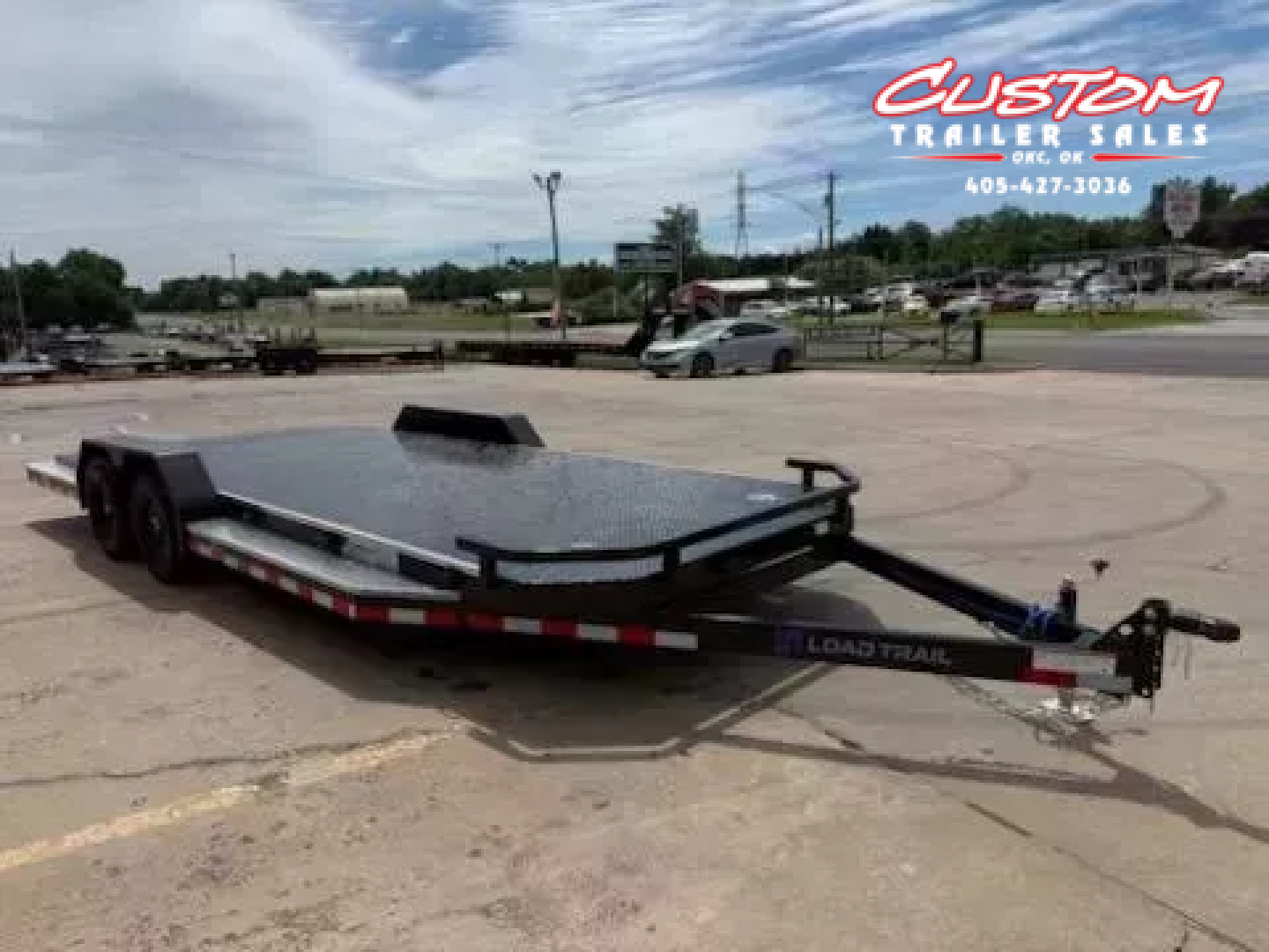 New #001840 2026 LOAD TRAIL CZ 20 X 83 TANDEM AXLE 7K STEEL FLOOR CAR HAULER W/ ALUMINUM TRIM PACKAGE