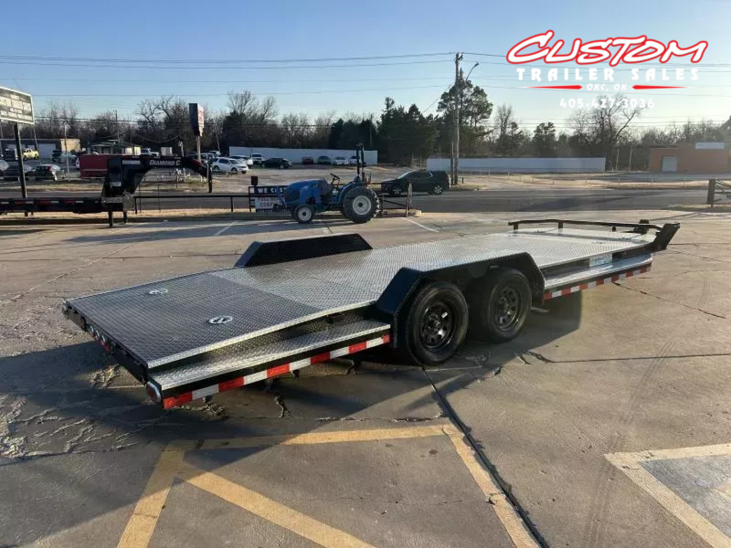 New #001842 2026 LOAD TRAIL CZ 22 X 83 TANDEM AXLE 7K STEEL FLOOR CAR HAULER W/ ALUMINUM TRIM PACKAGE