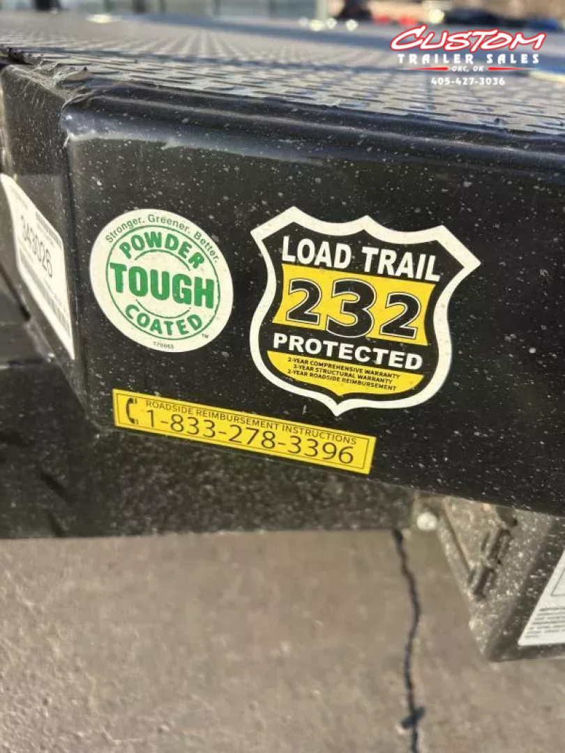 New #001842 2026 LOAD TRAIL CZ 22 X 83 TANDEM AXLE 7K STEEL FLOOR CAR HAULER W/ ALUMINUM TRIM PACKAGE