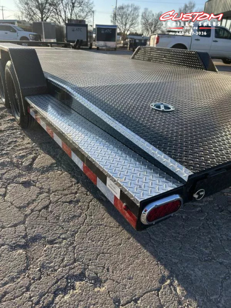 New #001842 2026 LOAD TRAIL CZ 22 X 83 TANDEM AXLE 7K STEEL FLOOR CAR HAULER W/ ALUMINUM TRIM PACKAGE