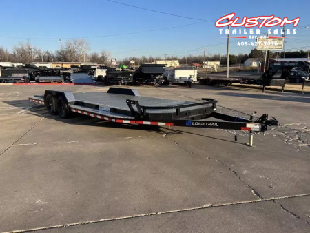 New #001842 2026 LOAD TRAIL CZ 22 X 83 TANDEM AXLE 7K STEEL FLOOR CAR HAULER W/ ALUMINUM TRIM PACKAGE