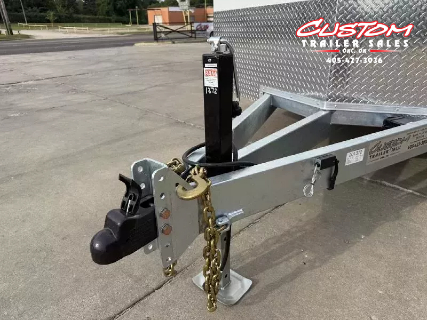 New #002006 2026 CELLTECH TA5 8.5 X 16 TANDEM AXLE ALL STEEL ENCLOSED 14K W/ REAR RAMP DOOR