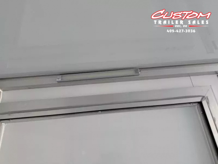 New #002083 2026 CELL TECH TA5 8.5 X 20 TANDEM AXLE ALL STEEL ENCLOSED 14K W/ DOVE TAIL & REAR RAMP DOOR