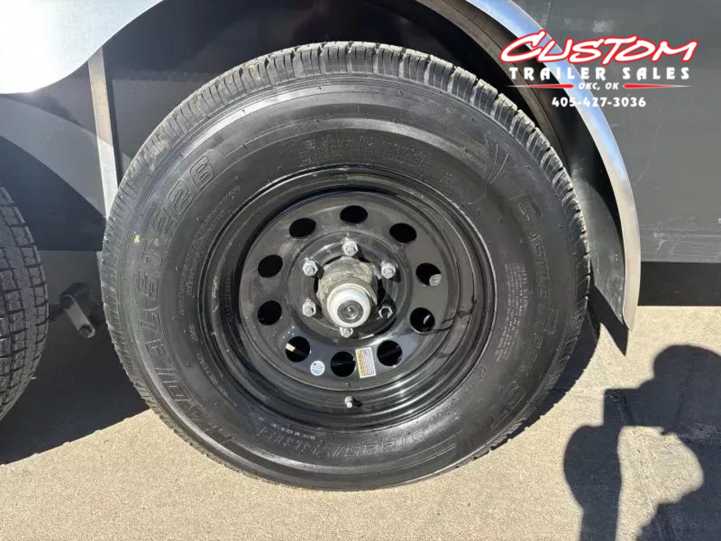 New #002085 2026 CELL TECH TA3 7 X 16 TANDEM AXLE ALL STEEL ENCLOSED W/ REAR RAMP DOOR