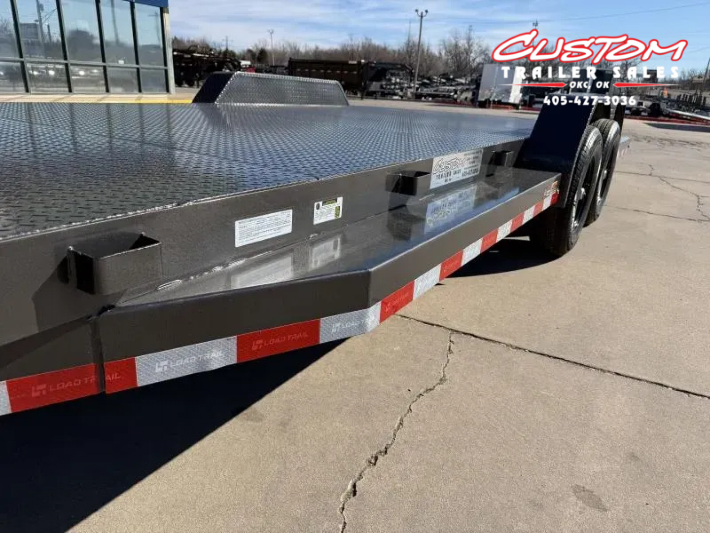 New #002231 2026 LOAD TRAIL CZ 20 X 83 TANDEM AXLE 10K STEEL FLOOR CAR HAULER