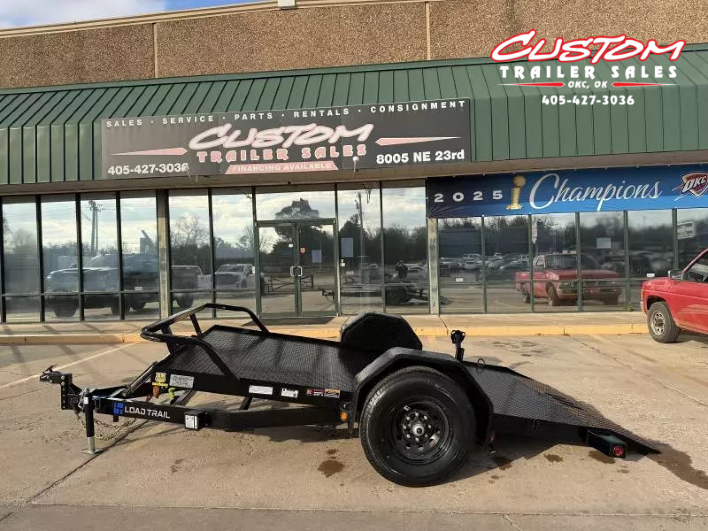 New #002330 2026 LOAD TRAIL SH 12 X 77 SINGLE AXLE 7K SCISSOR HAULER TILT TRAILER