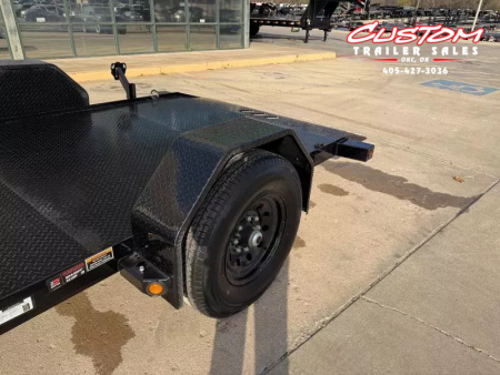 New #002330 2026 LOAD TRAIL SH 12 X 77 SINGLE AXLE 7K SCISSOR HAULER TILT TRAILER