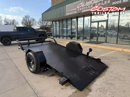 New #002330 2026 LOAD TRAIL SH 12 X 77 SINGLE AXLE 7K SCISSOR HAULER TILT TRAILER