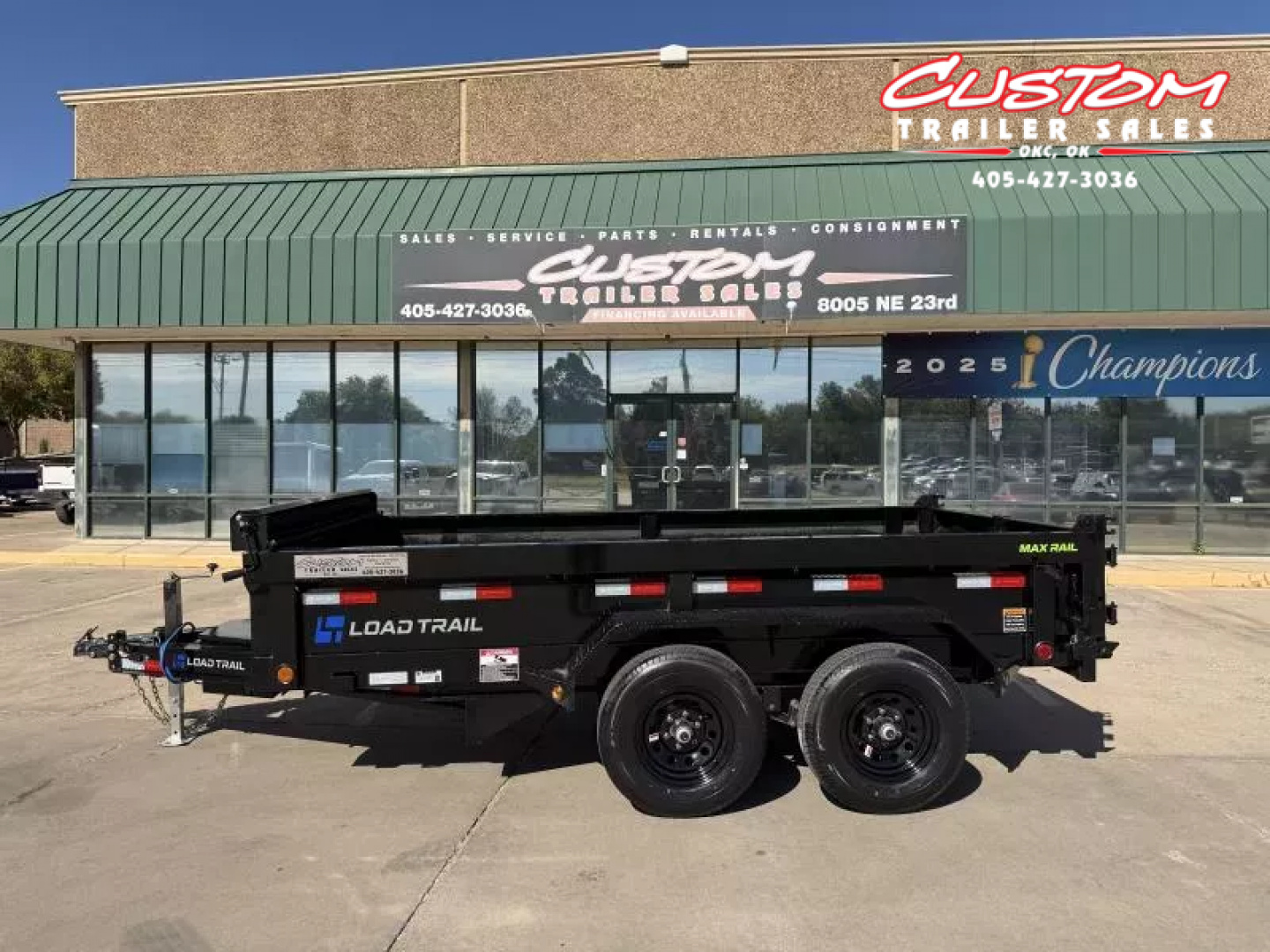 New #002600 2026 LOAD TRAIL DE 6 X 12 TANDEM AXLE 10K BUMPER PULL DUMP