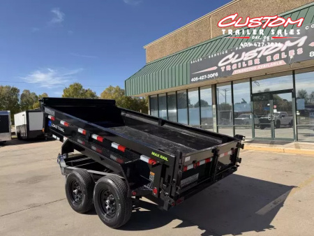 New #002600 2026 LOAD TRAIL DE 6 X 12 TANDEM AXLE 10K BUMPER PULL DUMP