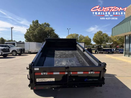 New #002600 2026 LOAD TRAIL DE 6 X 12 TANDEM AXLE 10K BUMPER PULL DUMP