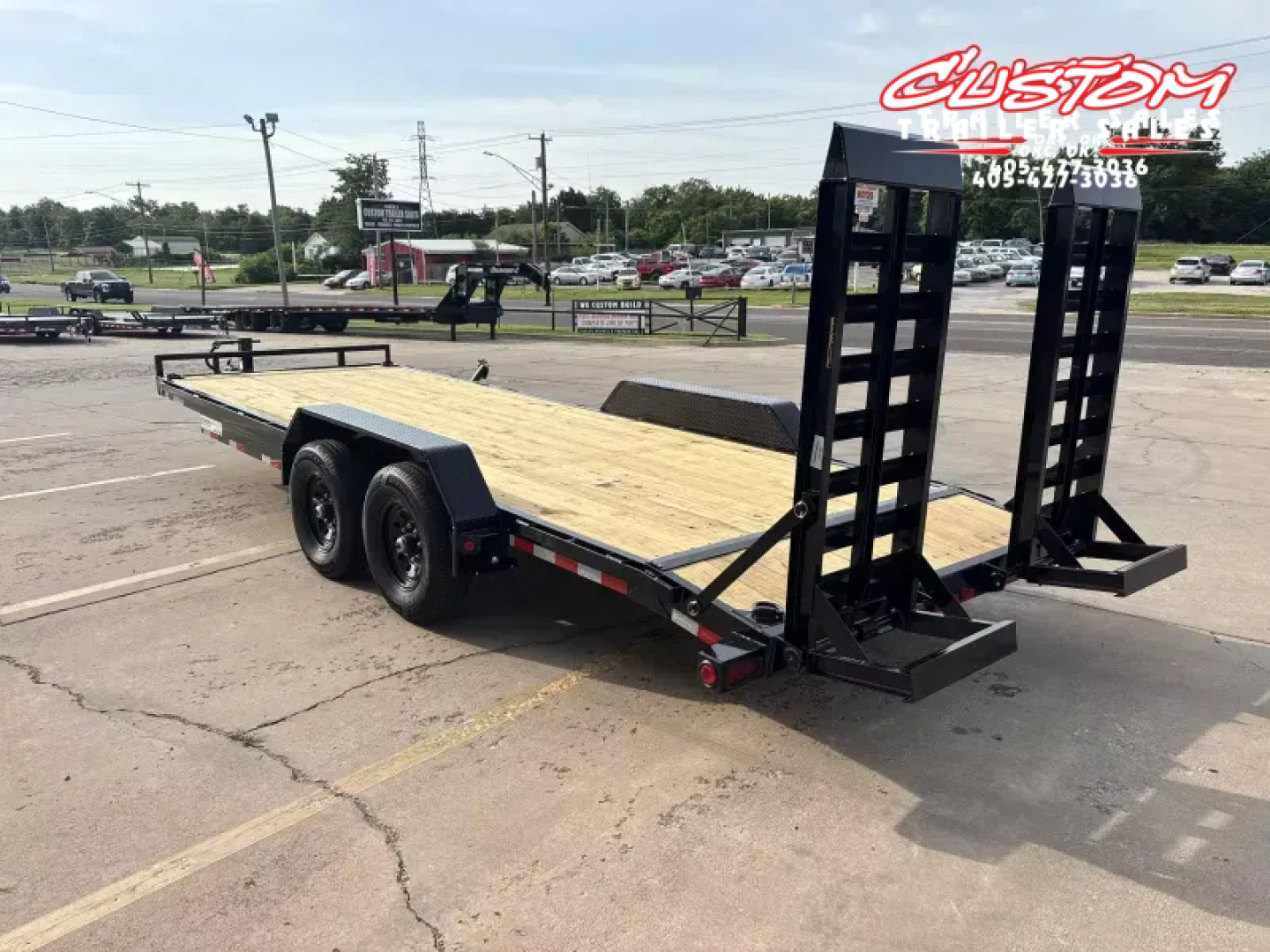 New #002617 2026 LOAD TRAIL CH 22 X 83 TANDEM AXLE 14K EQUIPMENT HAULER W/ FOLD UP RAMPS
