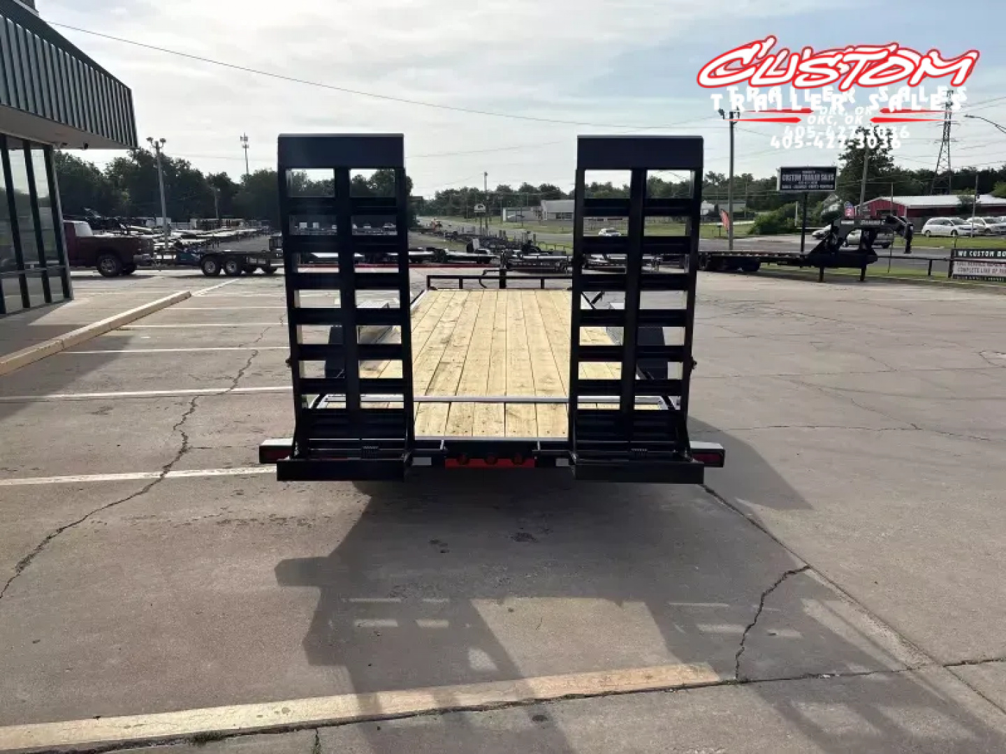 New #002617 2026 LOAD TRAIL CH 22 X 83 TANDEM AXLE 14K EQUIPMENT HAULER W/ FOLD UP RAMPS