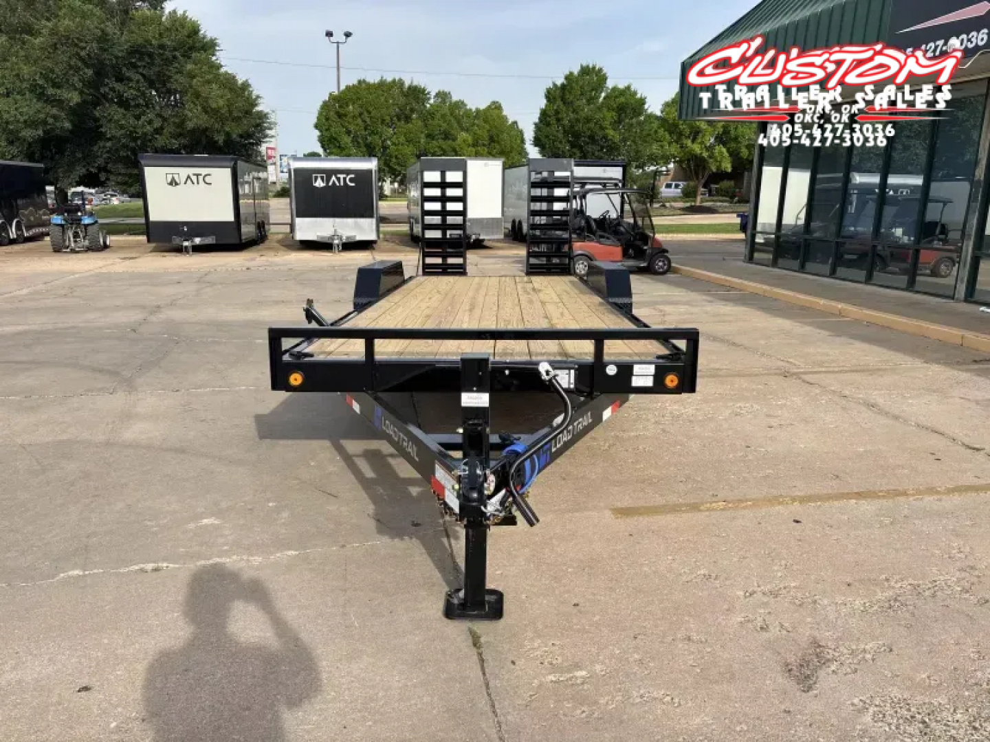 New #002617 2026 LOAD TRAIL CH 22 X 83 TANDEM AXLE 14K EQUIPMENT HAULER W/ FOLD UP RAMPS