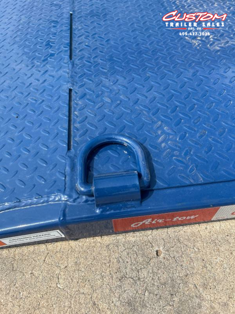 New #002729 2024 Air Tow S12-55 12 X 75 DROP DECK TRAILER