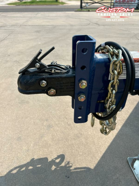 New #002729 2024 Air Tow S12-55 12 X 75 DROP DECK TRAILER