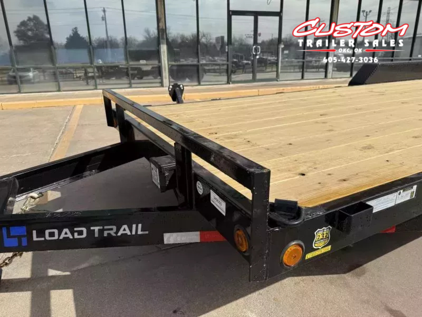 New #002731 2026 LOAD TRAIL CH 22 X 83 TANDEM AXLE 14K EQUIPMENT HAULER W/ SLIDE IN RAMPS