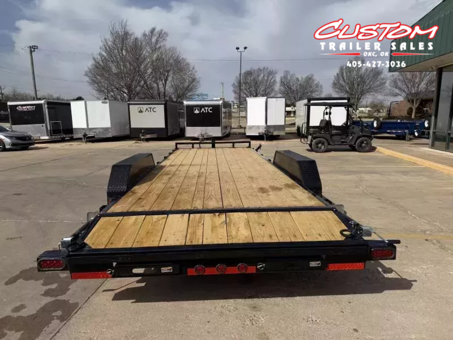 New #002731 2026 LOAD TRAIL CH 22 X 83 TANDEM AXLE 14K EQUIPMENT HAULER W/ SLIDE IN RAMPS