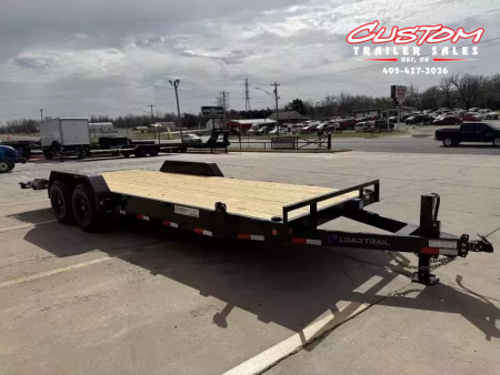 New #002731 2026 LOAD TRAIL CH 22 X 83 TANDEM AXLE 14K EQUIPMENT HAULER W/ SLIDE IN RAMPS