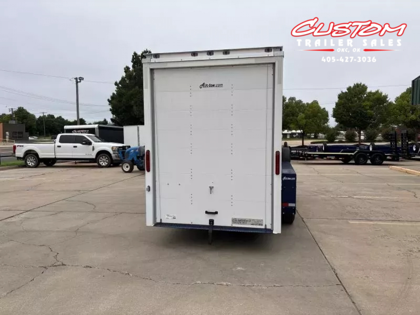 New #004158 2025 Air Tow E-16XL 6.25 X 15.75 DROP DECK ENCLOSED TRAILER