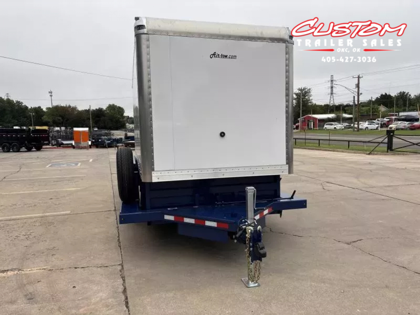New #004158 2025 Air Tow E-16XL 6.25 X 15.75 DROP DECK ENCLOSED TRAILER