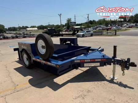 New #004198 2025 Air Tow US12-55 12 X 75 DROP DECK TRAILER