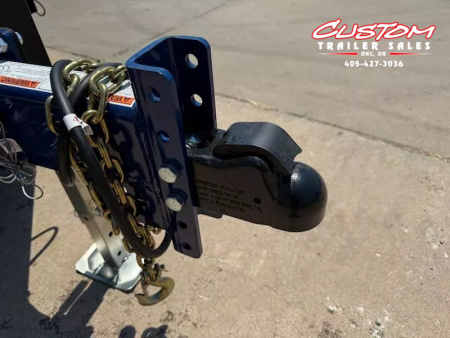 New #004198 2025 Air Tow US12-55 12 X 75 DROP DECK TRAILER