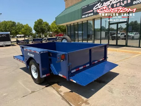 New #004199 2025 Air Tow US12-55 12 X 75 DROP DECK TRAILER