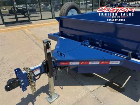 New #004199 2025 Air Tow US12-55 12 X 75 DROP DECK TRAILER