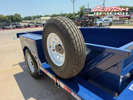 New #004199 2025 Air Tow US12-55 12 X 75 DROP DECK TRAILER