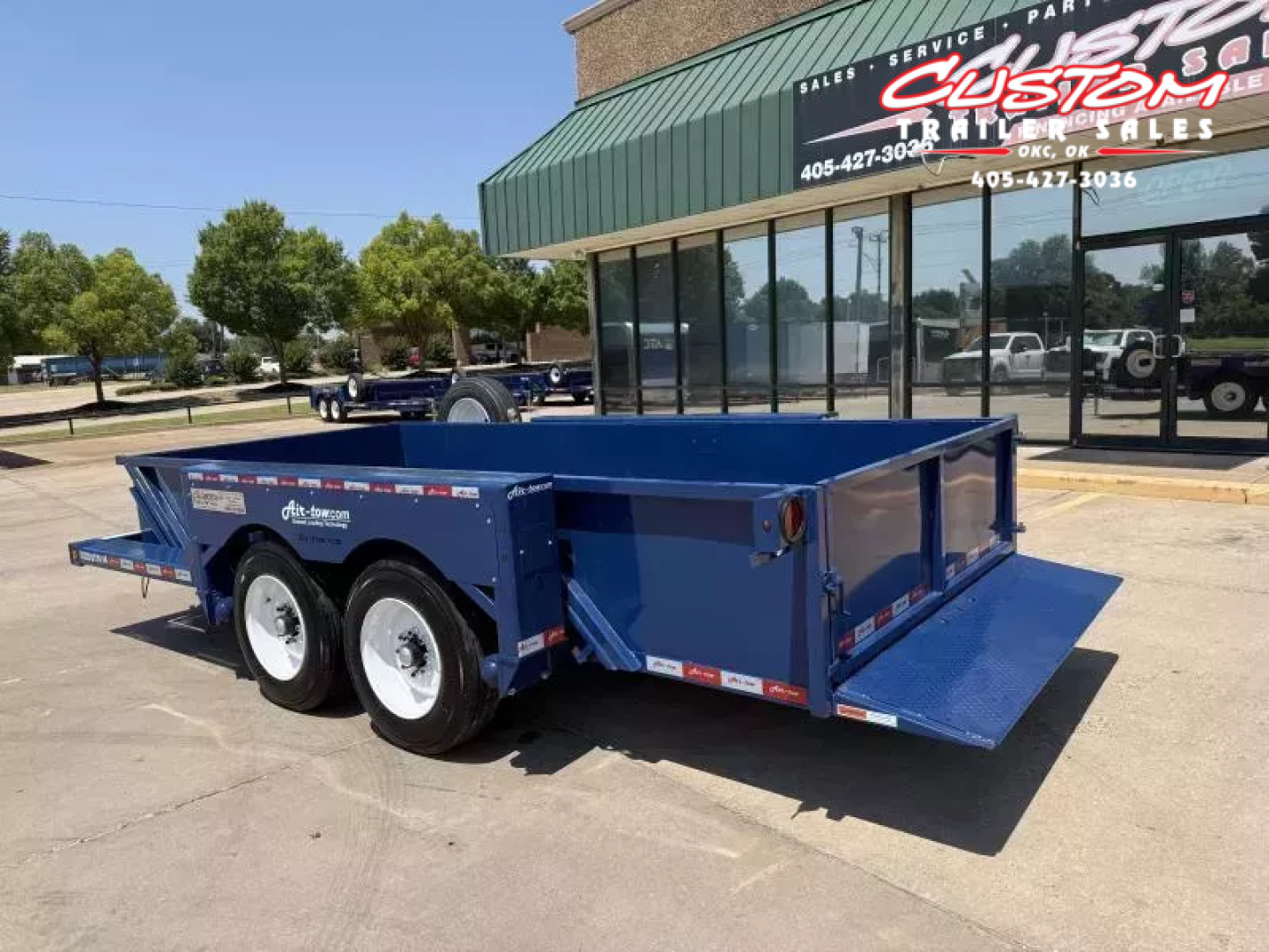 New #004565 2026 Air Tow UT16-14 16 X 75 DROP DECK TRAILER