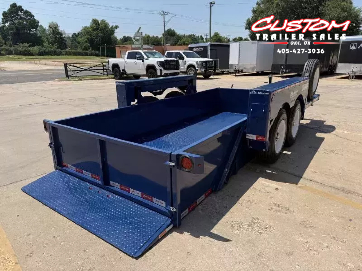 New #004565 2026 Air Tow UT16-14 16 X 75 DROP DECK TRAILER