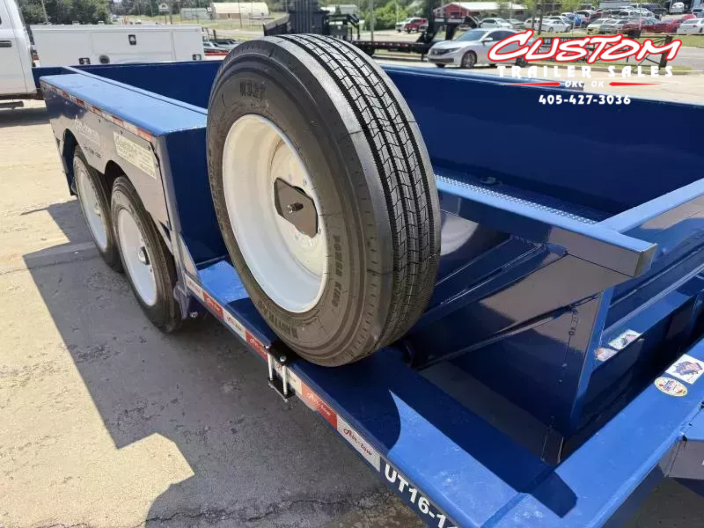 New #004565 2026 Air Tow UT16-14 16 X 75 DROP DECK TRAILER