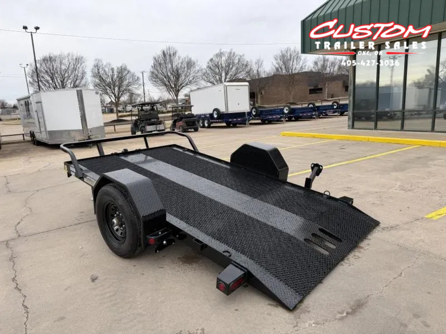 New #004567 2026 LOAD TRAIL SH 12 X 77 SINGLE AXLE 7K SCISSOR HAULER TILT TRAILER