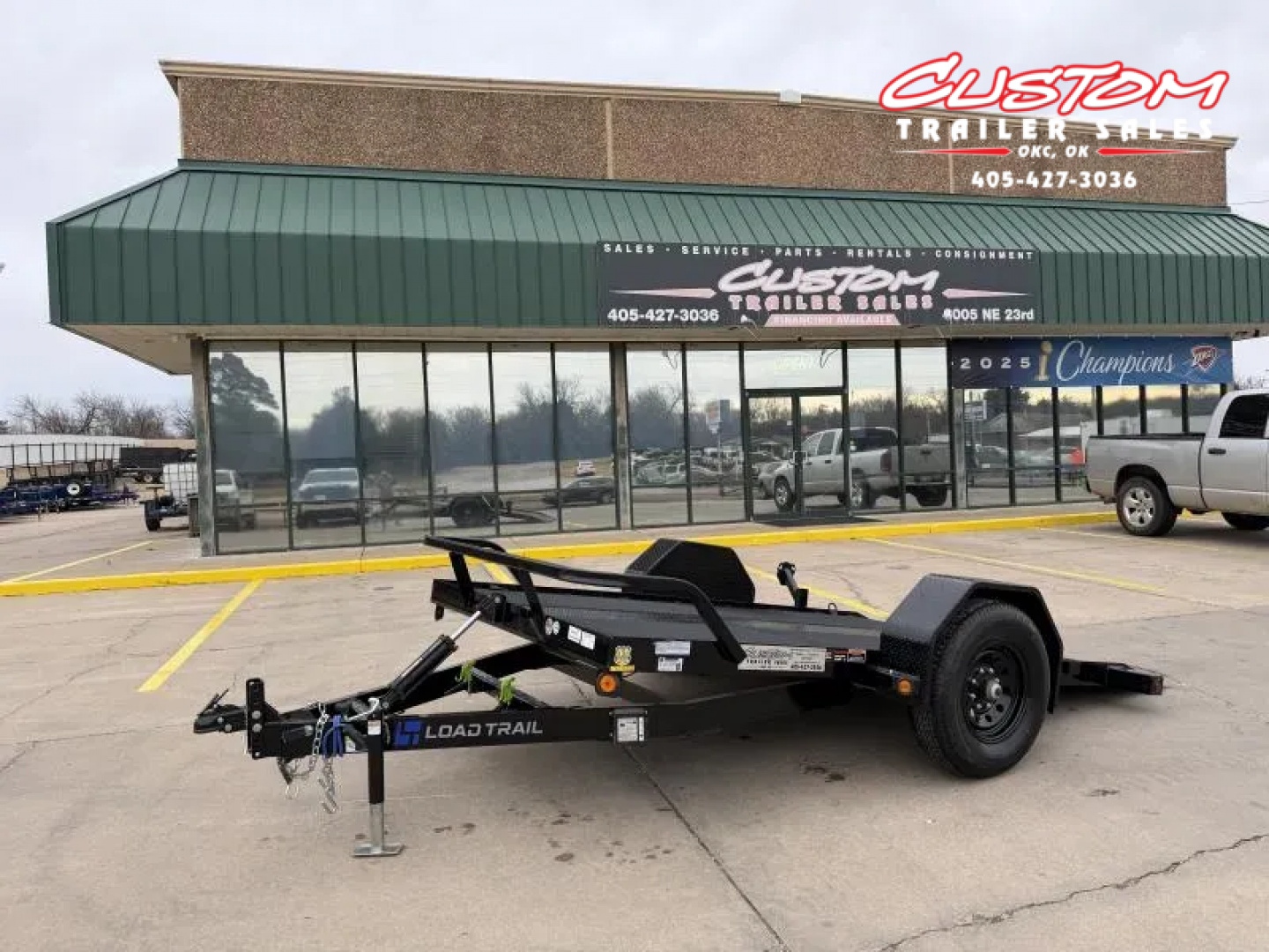 New #004567 2026 LOAD TRAIL SH 12 X 77 SINGLE AXLE 7K SCISSOR HAULER TILT TRAILER