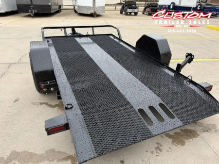 New #004567 2026 LOAD TRAIL SH 12 X 77 SINGLE AXLE 7K SCISSOR HAULER TILT TRAILER