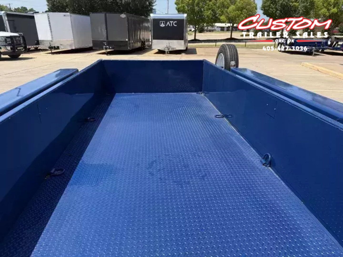 New #004571 2026 Air Tow UT16-14 16 X 75 DROP DECK TRAILER