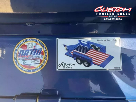 New #004571 2026 Air Tow UT16-14 16 X 75 DROP DECK TRAILER