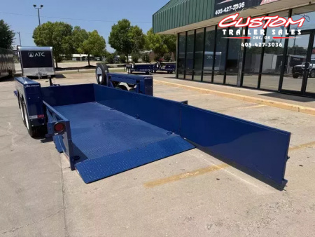 New #004571 2026 Air Tow UT16-14 16 X 75 DROP DECK TRAILER