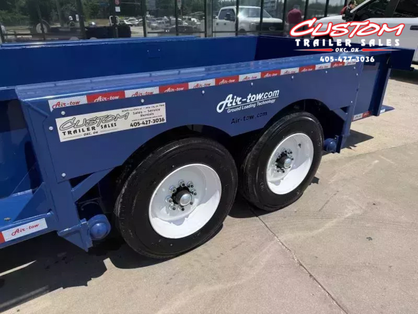 New #004572 2026 Air Tow UT16-14 16 X 75 DROP DECK TRAILER