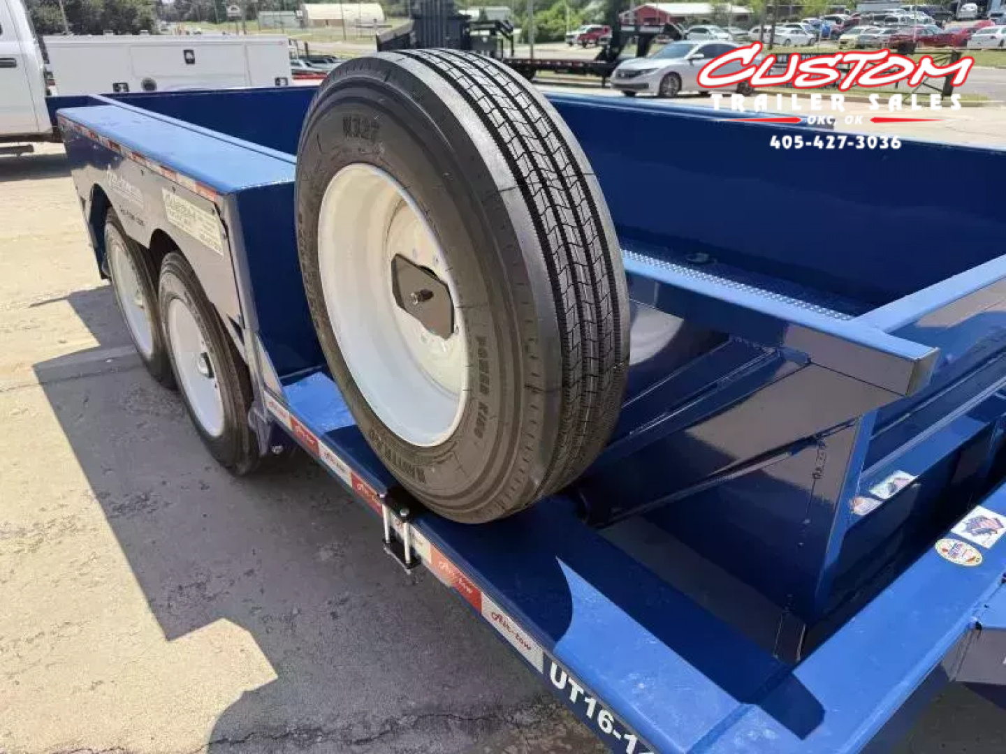 New #004572 2026 Air Tow UT16-14 16 X 75 DROP DECK TRAILER