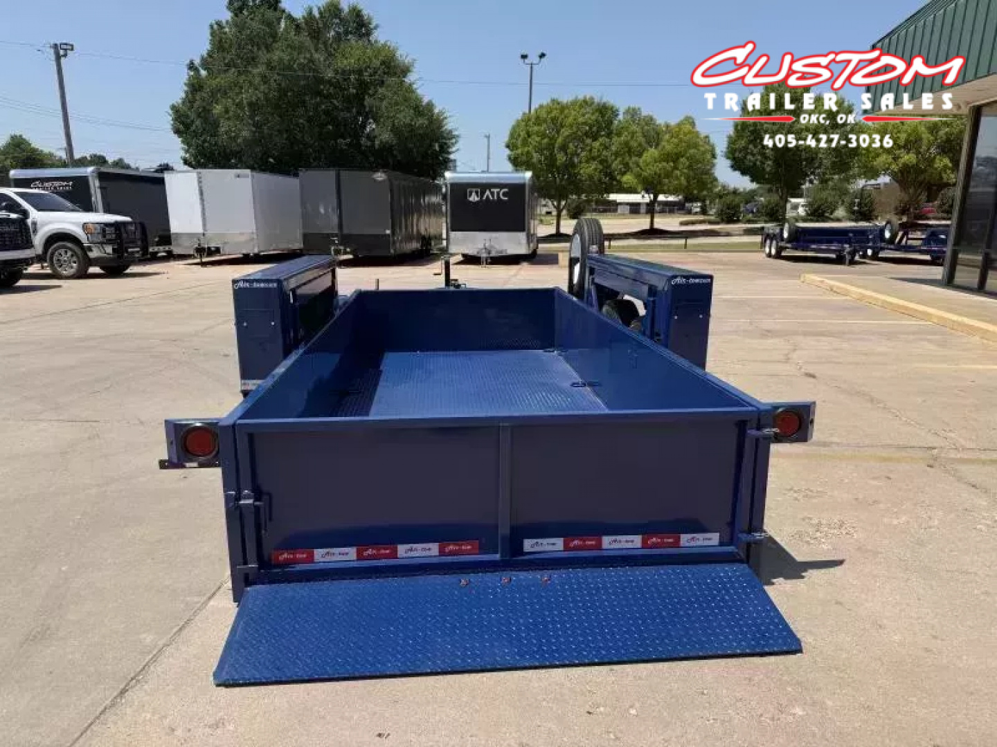New #004572 2026 Air Tow UT16-14 16 X 75 DROP DECK TRAILER