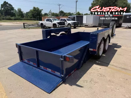 New #004572 2026 Air Tow UT16-14 16 X 75 DROP DECK TRAILER