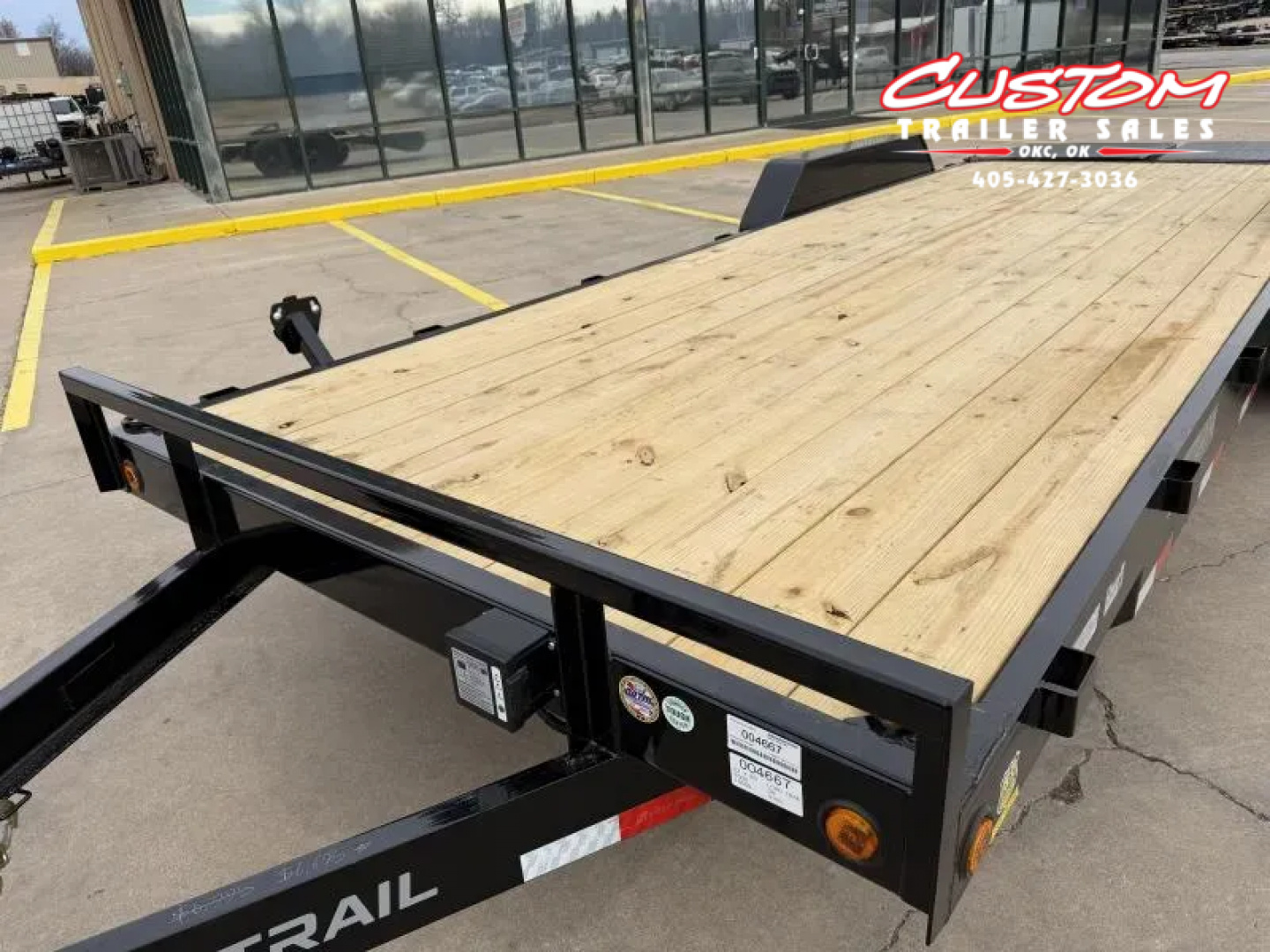 New #004667 2026 LOAD TRAIL CH 22 X 83 TANDEM AXLE 14K EQUIPMENT HAULER W/ MAX RAMPS