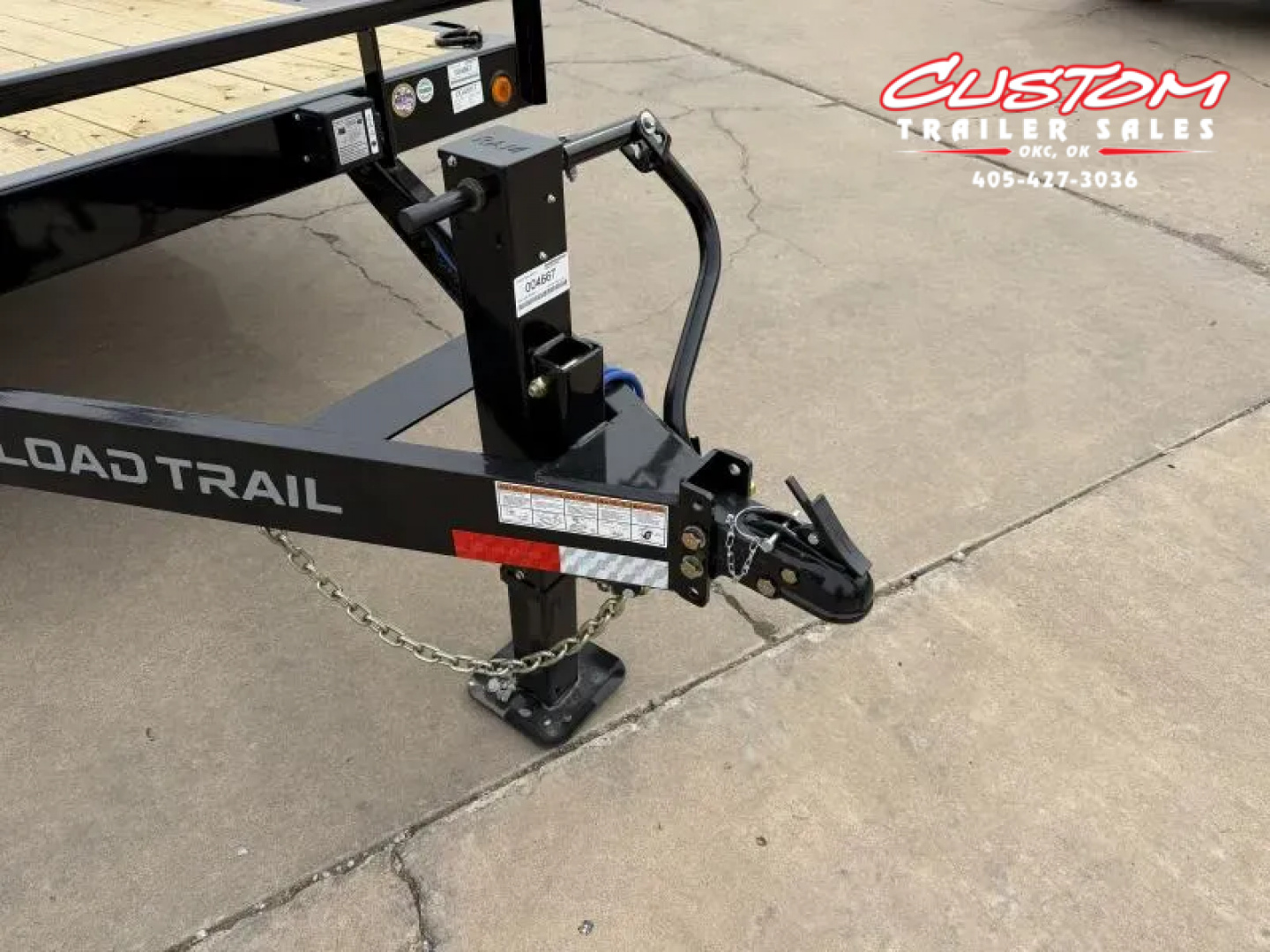 New #004667 2026 LOAD TRAIL CH 22 X 83 TANDEM AXLE 14K EQUIPMENT HAULER W/ MAX RAMPS