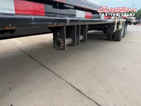 Used #033635 USED 2023 DIAMOND T DTF 40 X 102 DUAL TANDEM 20K STRAIGHT DECK GOOSENECK