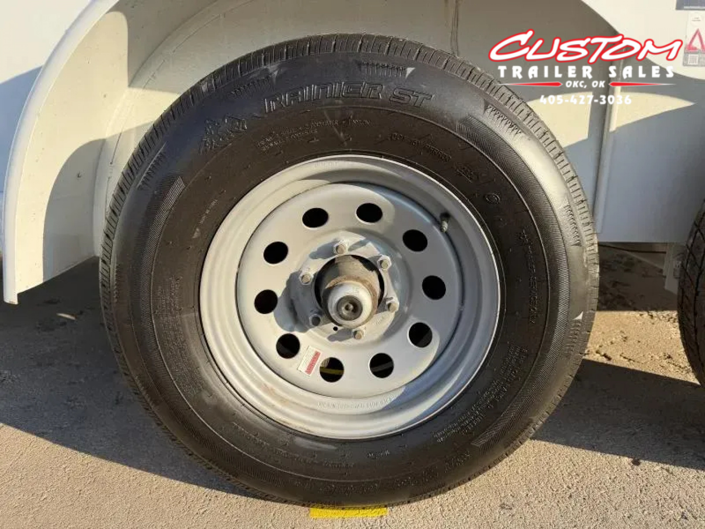 New #035277 2025 DIAMOND T TA3 6.8 X 16 TANDEM AXLE 10K ALL STEEL ENCLOSED TRAILER W/ REAR RAMP DOOR