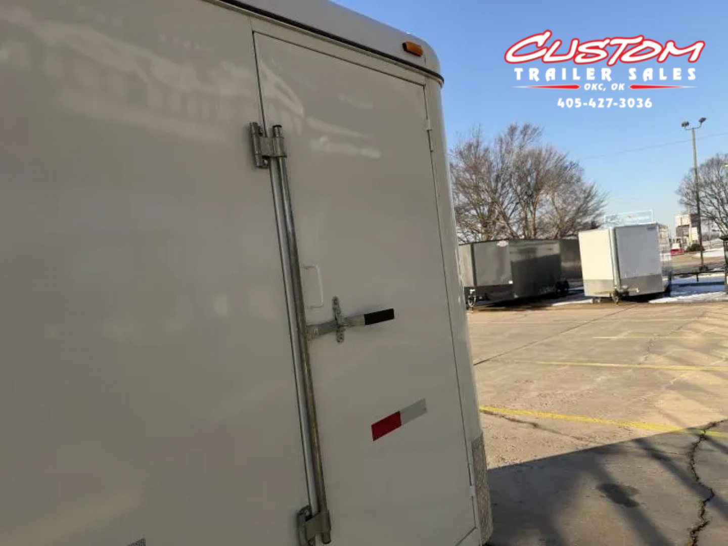 New #035277 2025 DIAMOND T TA3 6.8 X 16 TANDEM AXLE 10K ALL STEEL ENCLOSED TRAILER W/ REAR RAMP DOOR